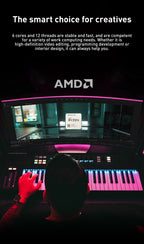 AMD Ryzen 5 5500 3.6GHz 6-Core 12-Thread Socket AM4 NEW Gaming Processor DDR4 L3=16M 65W 7NM R5 5500 but without fan