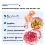 SANKii Floating Micro Pellets for Medaka, High Protein Food to Enhance Color for Viewing from Above - For Fry & Adult