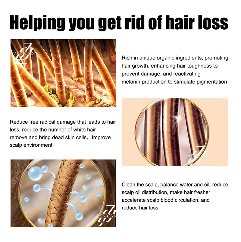 Advanced Hair Growth Serum With Natural Scalp Nourishment And Root Support