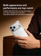 Genuine Aluminum SEBS Rubber Metal Bumper Double-layer ARC Case for IPhone 18 17 Pro Max Air Unique Design High-strength Cover