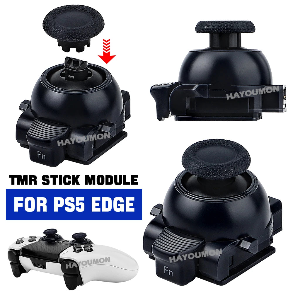 TMR Stick Module Replacement for PS5 Edge Controller For PS5 Edge Analog Joystick to Resolve Drift & Restore Pro Level Accuracy