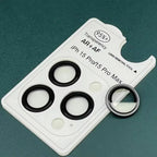Quick Install Camera Lens Protector with Positioning Frame and Pry Tool, Compatible with iPhone 17/16/15/14/13/12 Pro Max
