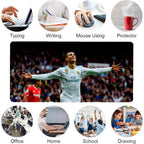 hot team R-rONALDO C Mouse Pad Mousepad Large Gaming Mouse Pad LockEdge Thickened Computer Keyboard Table Desk Mat