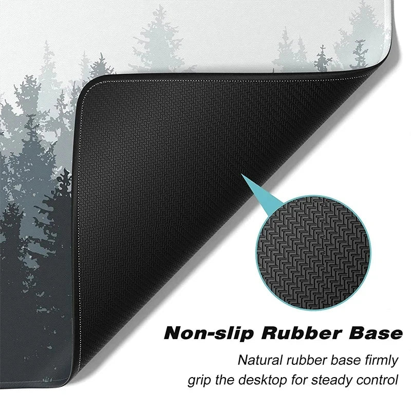 Film Scarface Tony Montana Mouse Pad Large Desk Mat Keyboard Ergonomic Office Rubber PC Non-slip Anti-fray Home Custom