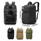 50L Tactical Waterproof Backpack