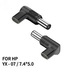 20V100W Laptop Power Adapter Connector DC Plug USB Type C Female to DC Male Jack Converter for Hp Dell Asus Acer Lenovo Notebook