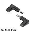 20V100W Laptop Power Adapter Connector DC Plug USB Type C Female to DC Male Jack Converter for Hp Dell Asus Acer Lenovo Notebook