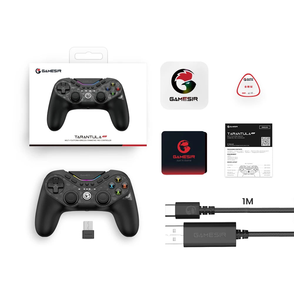 GameSir Tarantula Pro Cellphone Gamepad with Hall Effect, Wireless Switch Controller for Nintendo Switch 2 iPhone Android Phone