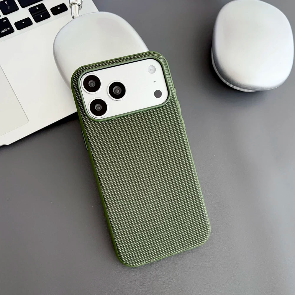 High Quality Original Technology Woven Case For IPhone 12 13 14 15 16 17 18 Pro Max Official For Magsafe Magnetic Protect Cover