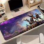 Gaming Mouse Pad F-Fortnite Anime Mousepad Deskmat Computer Accessories HD Desk Mat Mats Gamer Mause Office Offices Pc Desktop
