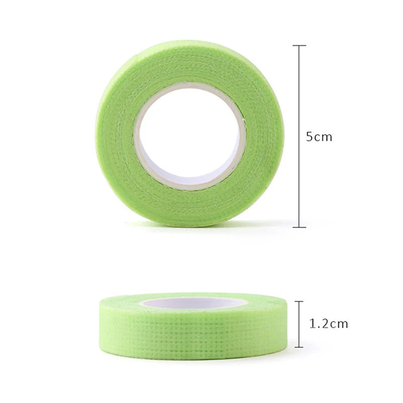 OKAYLASH 4Pcs/lot Eyelash Extension Tape  Breathable Medical Non-woven Adhesive Tape Eyelash Patch Tapes Cutter Cutting Tool