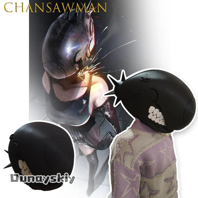 Dunayskiy*/Reze Boom Devil Cosplay Costume Headpiece Aut Anime Outfit Shirt Halloween Jirai Kei Costume Mask lingerie babydolls