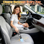 Car Vacuum Cleaner Air Duster Cleaning Tools Electric Dust Collector Universal Auto Accessories for Computer Keyboard Camera Home RV Truck Trailer Sofa Living Room