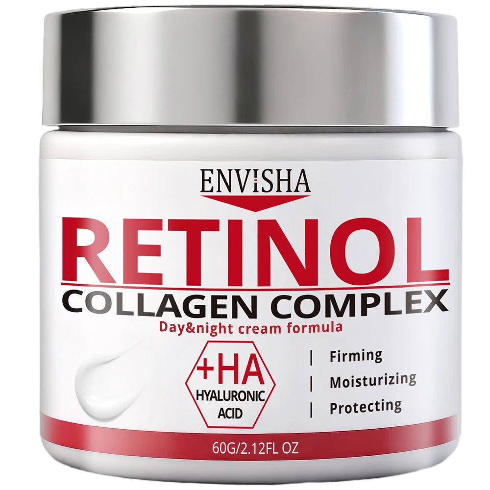 Envisha Retinol Face Cream With Collagen And Hyaluronic Acid For Night Care