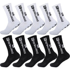 10Pairs Men Women Non Slip Grip Socks Tailored for Soccer Cycling Hiking Shockproof and Elastic