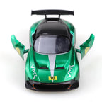 (Bagged) 1:36 Martin Alloy Racing Car, 1.36 scale simulated alloy pullback racing car, boy's toy, simulated racing car