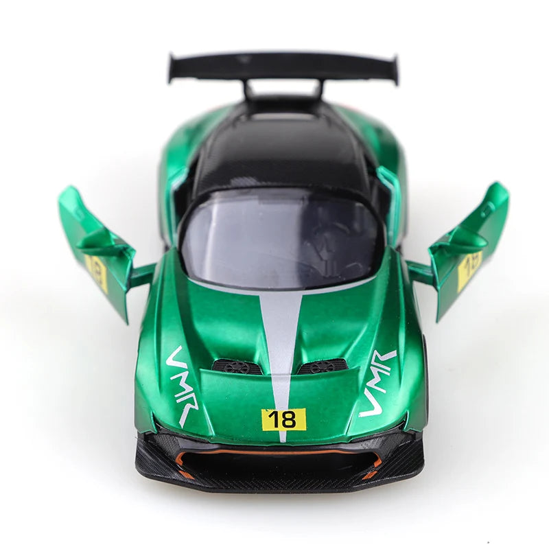 (Bagged) 1:36 Martin Alloy Racing Car, 1.36 scale simulated alloy pullback racing car, boy's toy, simulated racing car