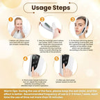 Electric V Face Lifting Beauty Device 6 Modes 8 Levels Facial Firming Massager Double Chin Removal Skin Care Tool