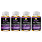 Biotin Hyaluronic Acid, Collagen Keratin –Hair Growth Vitamin – Nails & Skin,  B1, B2, B6, B12 Complex Supplement for Men &Women