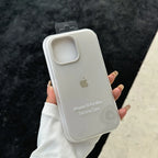 Luxury Liquid SIilicone Solid Candy Color Phone Case for Apple iPhone 17 Pro 16 15 14 13 18 Pro Max Shockproof Cover with Logo