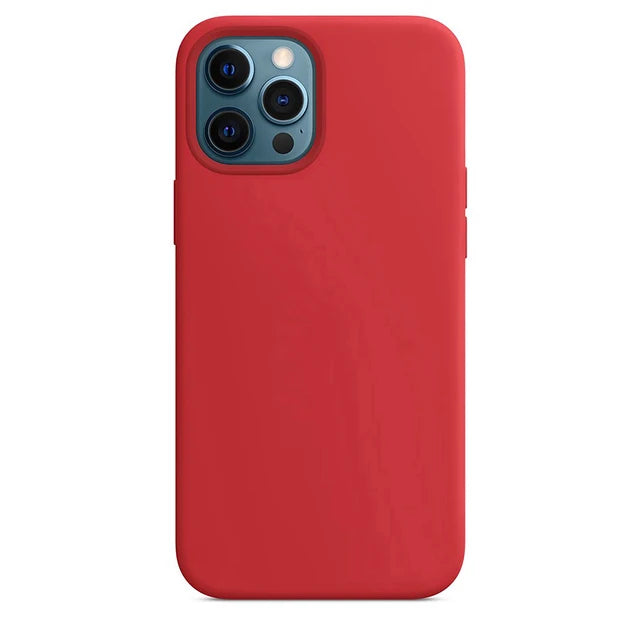 Luxury for Color Matte Case for iPhone 18 17 16 15 14 13 Pro Max 18 17 16 15 14 13 Soft Liquid Silicone Ultra Slim Cover
