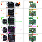 eXtremeRate Back Paddles Programable RISE V3 Remap Kit for ps5 Controller BDM-030/040/050, Upgrade Board Back Shell Back Button