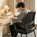 Ergonomic Mesh Office Chair - Breathable Computer Desk Chair with Lumbar Support, Height for Home & Dormitory