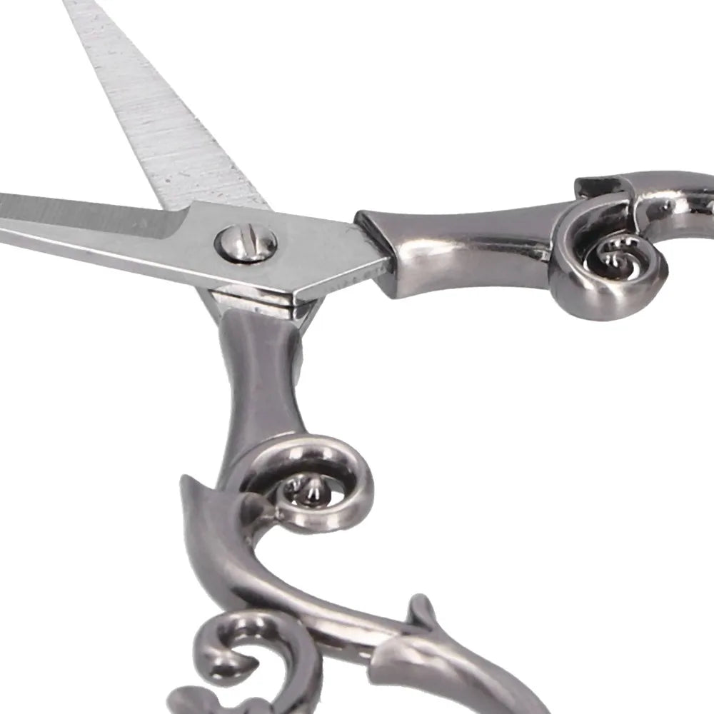 Portable Stainless Steel Retro Scissors Gourd Shape 4.3 Inch Embroidery Scissors Sewing Scissors Needlework Art