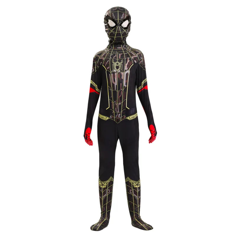 Popular Web Slinger Superhero Zentai Suit Full Coverage Cosplay Bodysuit Halloween Themed Outfit Collectible Attire for Holiday