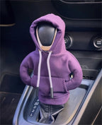 Gearbox Handle Hoodie Hot Night Sweatshirts Handbrake Cover Universal Car Gear Lever Knob Cover Gearshift Hoodie For Gearbox