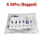 Auto Fastener Clip Mixed Car Body Push Retainer Pin Rivet Bumper Door Trim Panel Fastener Kit Car Clip 100/50 Box /Bag packaging
