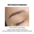 Real Eyebrow Texture Protein Fiber Cloned Eyebrows - Semi-Permanent PMU Microblading Eyebrow Pigment, Permanent Makeup Artists