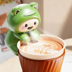 Cute Animal Mini Cooling Fan Clip On Cup Bowl Portable Low Noise Desktop Fan for Hot Food Coffee Soup and Baby Meals