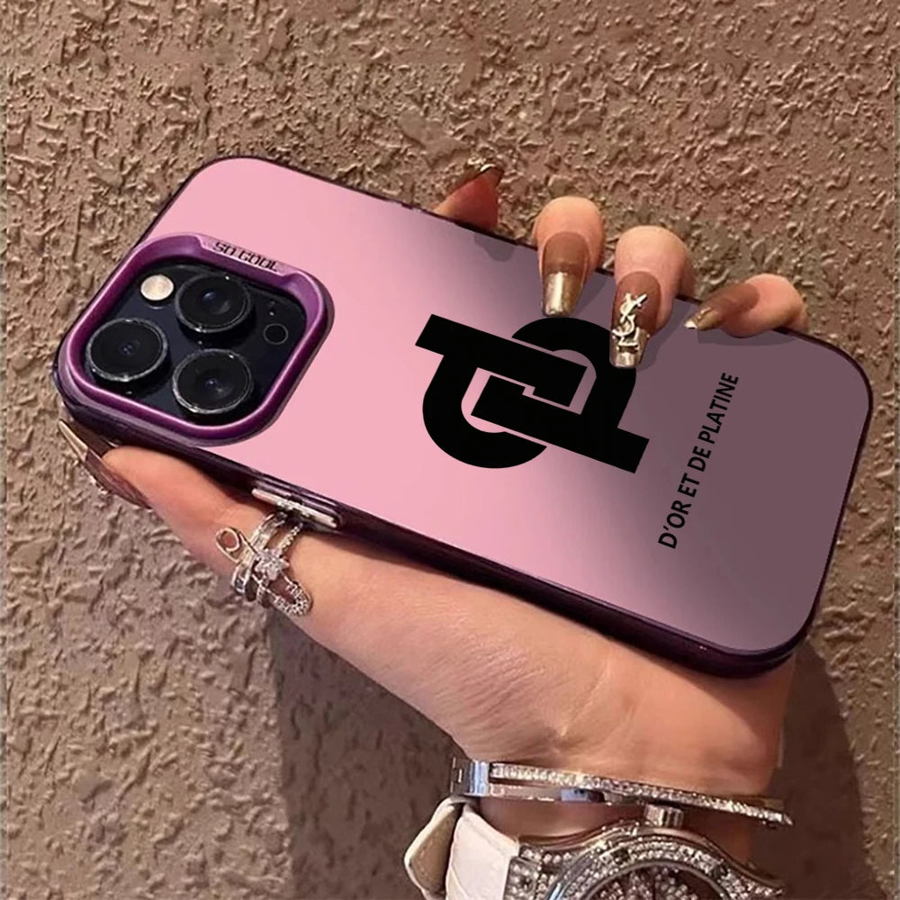 Rapper JuL C'est Pas Des Lol Hard PC IMD Case for iPhone 18 17 16 15 14 13 12 11 Pro Max X XR Shockproof Plating Matte TPU Funda