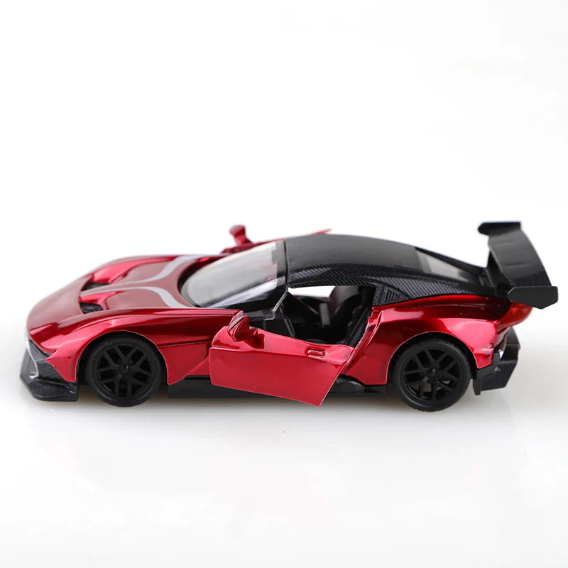 (Bagged) 1:36 Martin Alloy Racing Car, 1.36 scale simulated alloy pullback racing car, boy's toy, simulated racing car