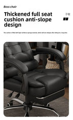 Multi-functional Computer chair Household comfortable boss chair Lifting swivel chair Recumbent back office chair