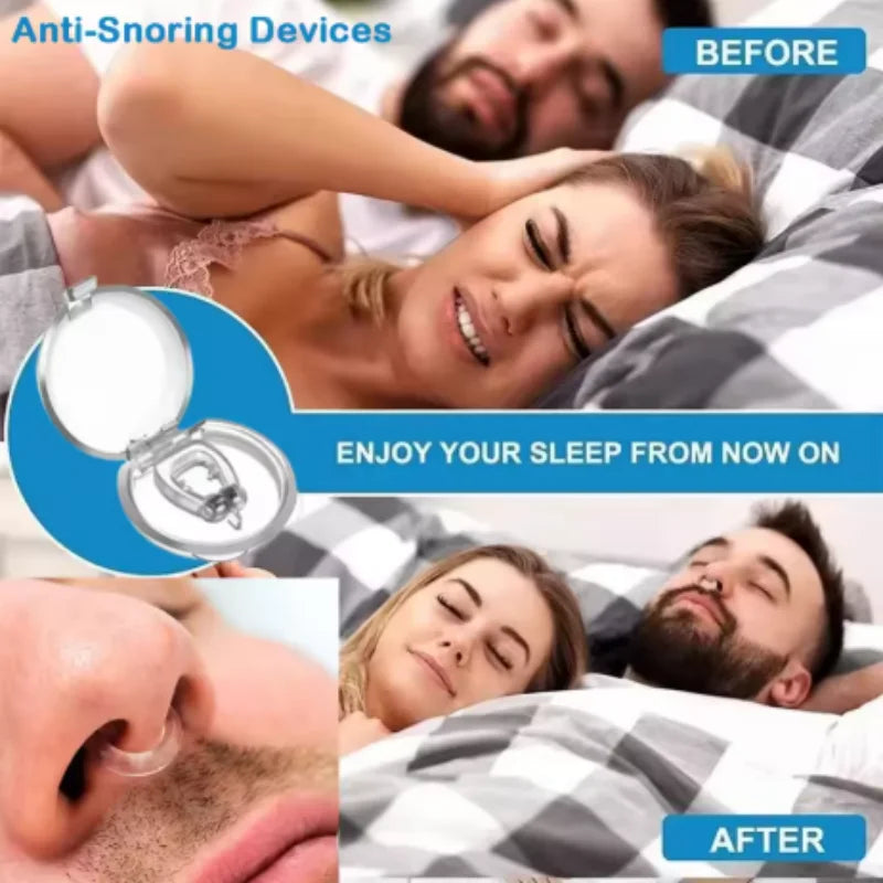 Magnetic Nose Clip Anti Snoring Device For Easy Breathing And Better Sleep