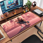 Game G-gta 6 Mouse Pad Large Anti-Slip Rubber Gaming MousePad Durable Desk Pad Thick Seam Edge Suitable For Office And Gaming