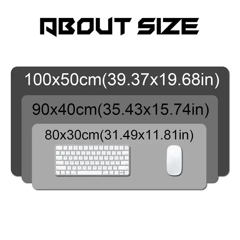 Anime Manga One Piece Mouse Pad Robin Luffy Zoro Sanji Nami Law Mousepad Computer Keyboard Pad Gaming Accessories XXL Desk Mat