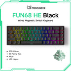 Akko MonsGeek FUN68 FUN60 PRO&MAX  HE Magnetic Keyboard 60% 65% Gaming Keyboards Rapid Trigger 8K Custom Keyboard Gamer Esports