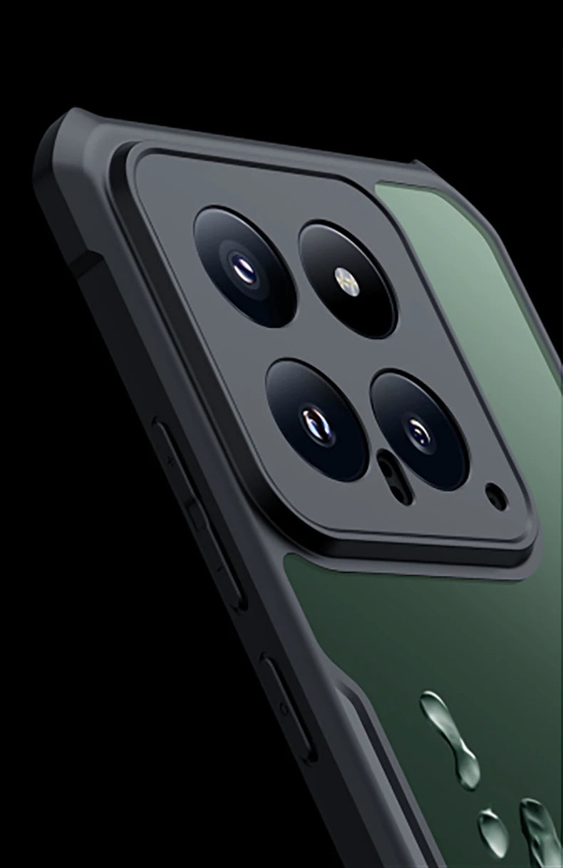 Xundd for Xiaomi 14 Phone Case, Lightweight Drop-Proof Case, Lens Protection, Airbag Drop Protection, Xiaomi 14 Pro, Xiaomi 14 U