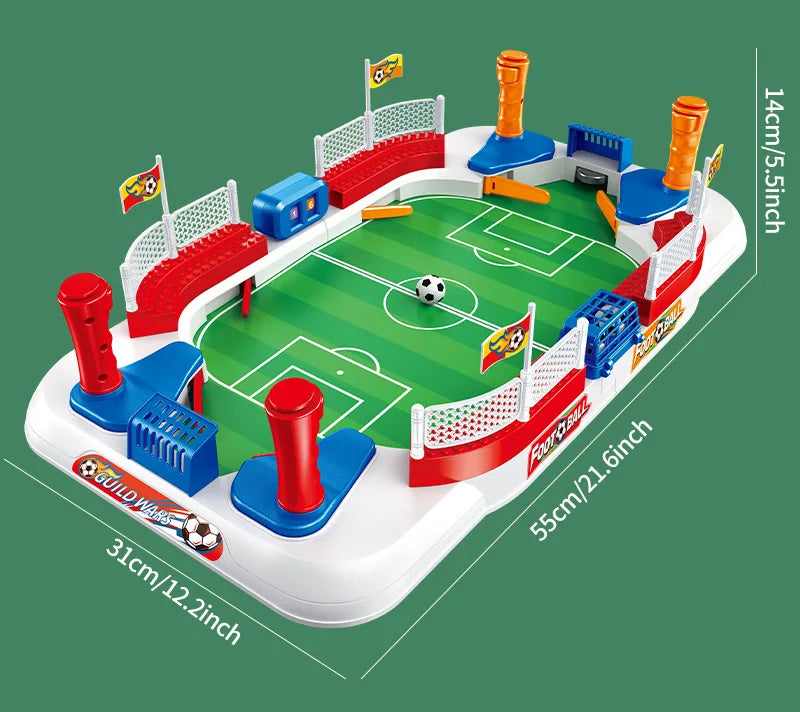 Tabletop Soccer Board Games Toy Outdoor Indoor Portable Multigame Tabletop Desktop Football Machine Competive Toys for Boys