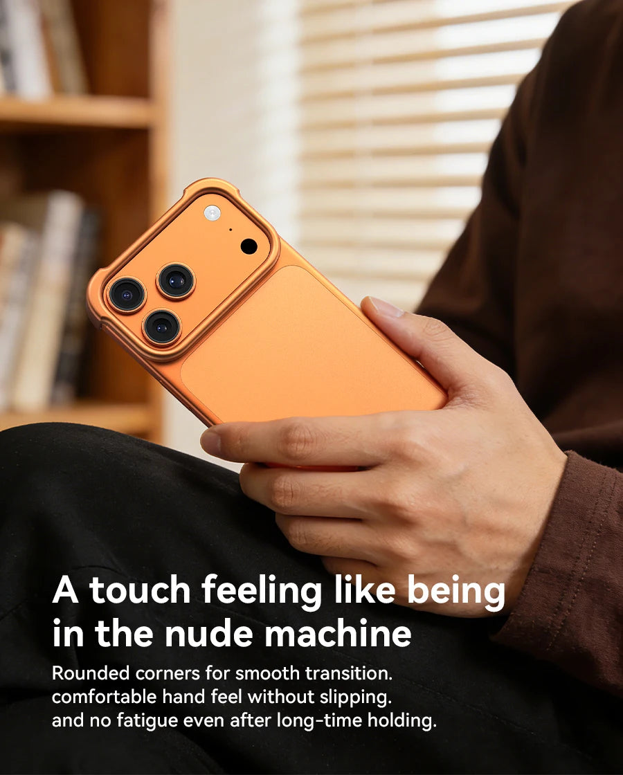 Genuine Aluminum SEBS Rubber Metal Bumper Double-layer ARC Case for IPhone 18 17 Pro Max Air Unique Design High-strength Cover