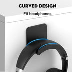 Universeller Wandhalterung Kopfhörerständer Gaming Controller Halter Headset Display Rack Untertisch Aufhänger Haken für Kopfhörerhalterung
