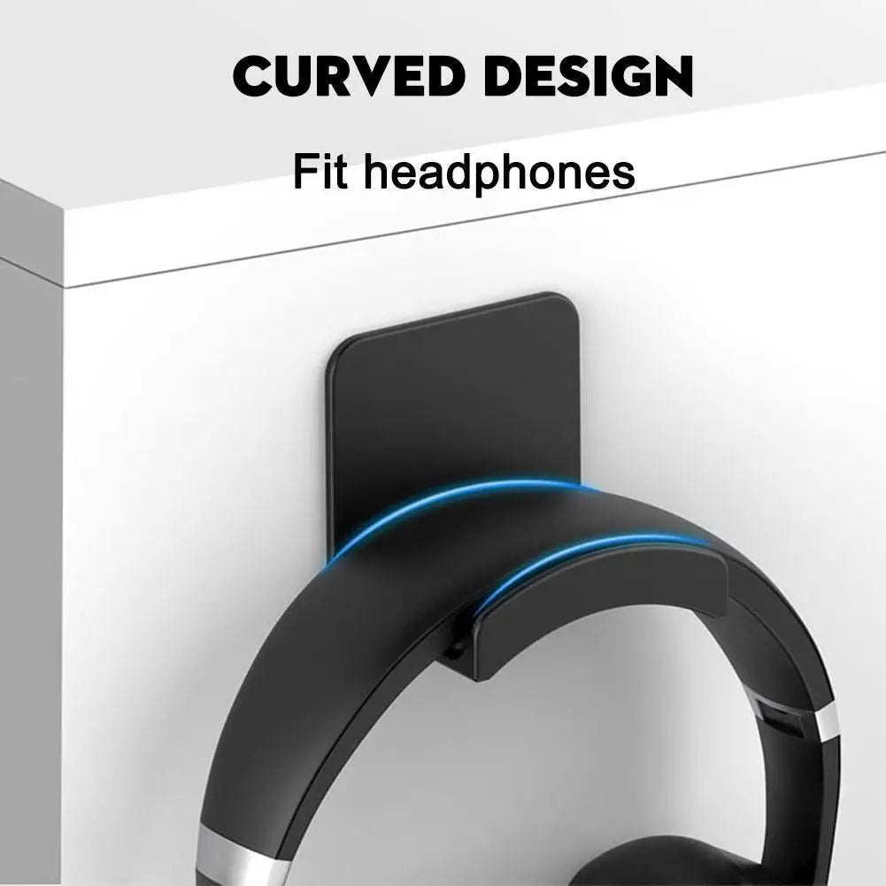 Universeller Wandhalterung Kopfhörerständer Gaming Controller Halter Headset Display Rack Untertisch Aufhänger Haken für Kopfhörerhalterung