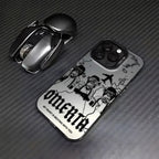 Fashion Omerta Phone Case For iPhone 17 16e 16 15 14 13 12 11 mini Pro Max X XR XSMAX 8 7 Air Plus Anti Fall Matte Back Cover