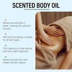 Caramel Vanilla Body Massage Oil Moisturizing Nourishing Smoothing Skin Care Relieve Stress Muscle Relaxing Body SPA Oils