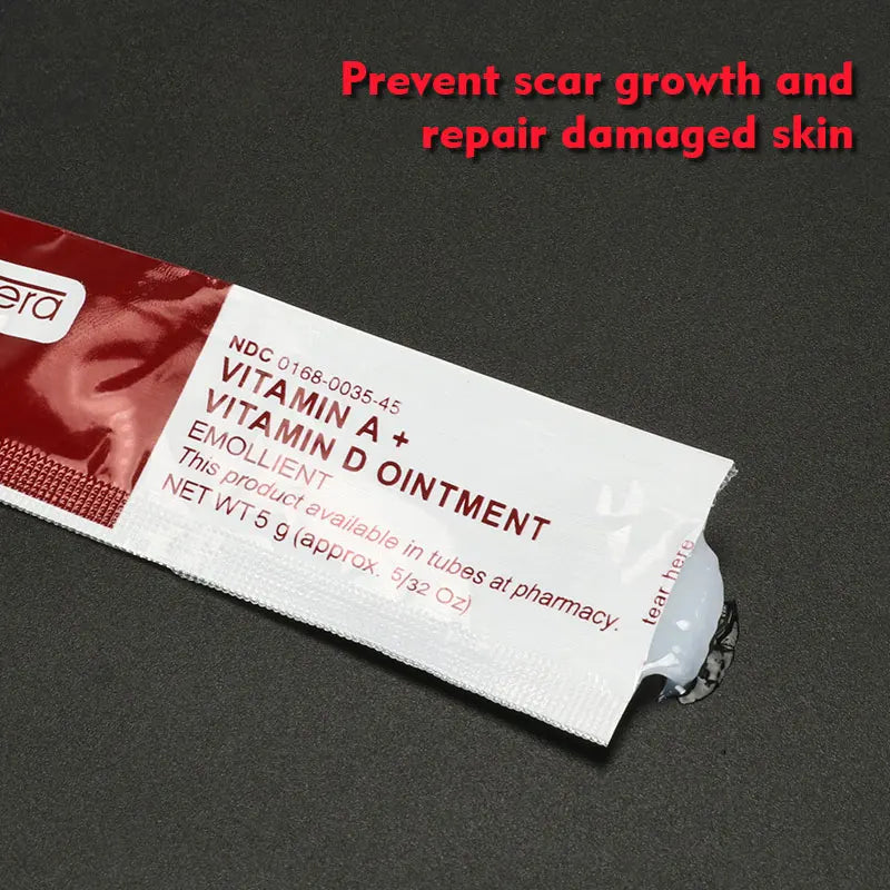 10/30/50PCS Permanent Makeup Vitamin AD Ointment Anti Scar Tattoo Aftercare Cream For Tattoo Body Art Recovery Tattoo Supplies
