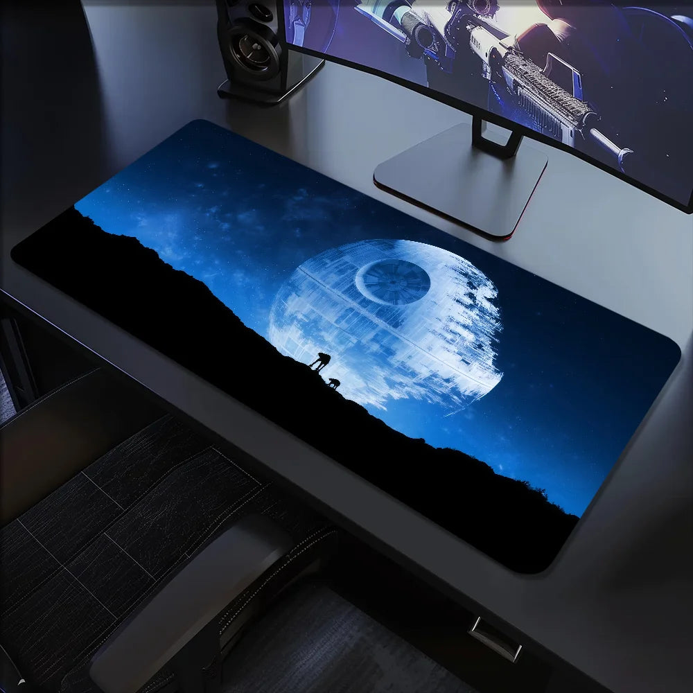 STAR Mouse Pad Non-slip Lockedge Space Office Student W-WARS Gaming Thickened Large Opera Writing Cushion MousePad