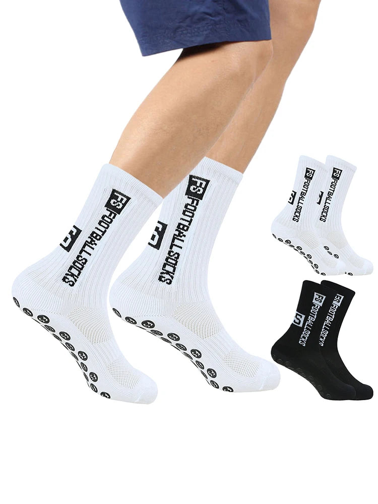 10Pairs Men Women Non Slip Grip Socks Tailored for Soccer Cycling Hiking Shockproof and Elastic